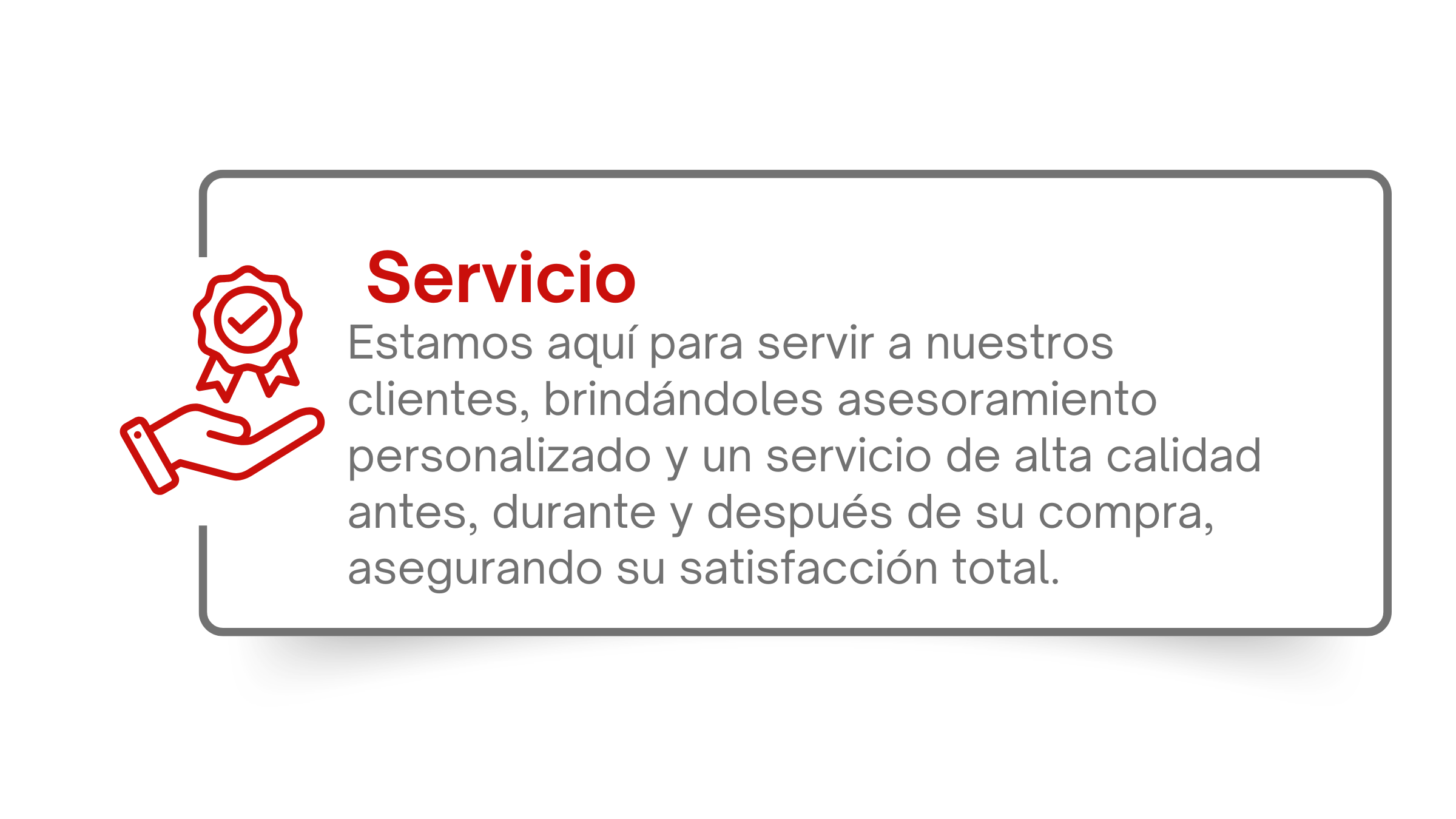 Servicio